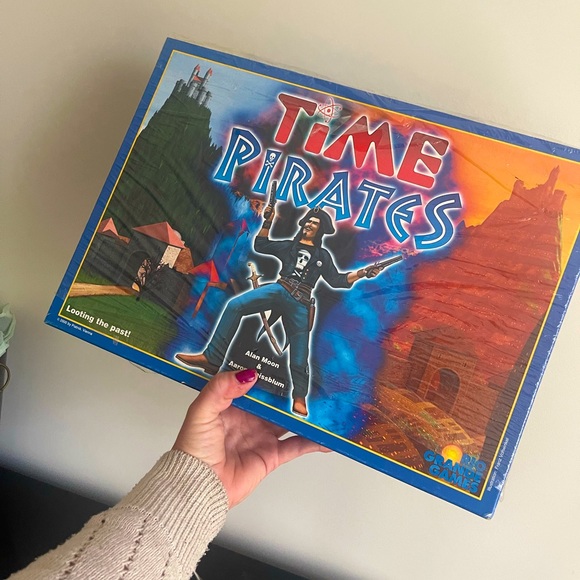 Rio Grande games Toys New Vintage Time Pirates Art History Board